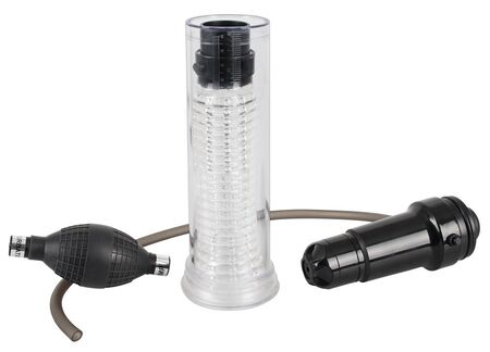 Вакуумная помпа-мастурбатор Vibrating Multi Pump & Masturbator